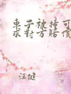 车子被撞可以要求对方赔偿误工费吗