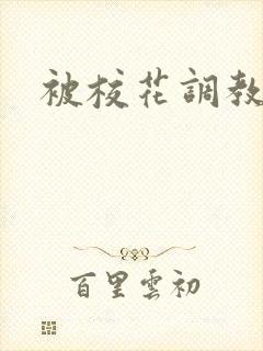 被校花调教小说