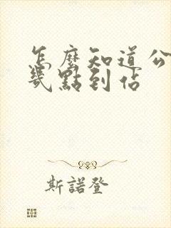怎么知道公交车几点到站