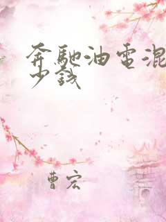 奔驰油电混合多少钱