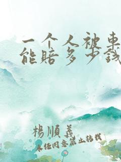 一个人被车撞死能赔多少钱