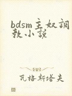 bdsm主奴调教小说