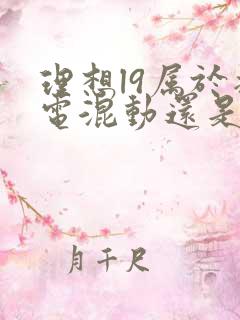 理想l9属于插电混动还是油电混动