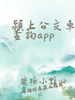 颍上公交车实时查询app