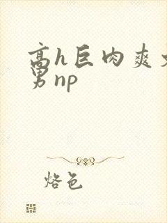 高h巨肉爽文男男np