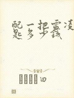 配一把雷凌车钥匙多少钱