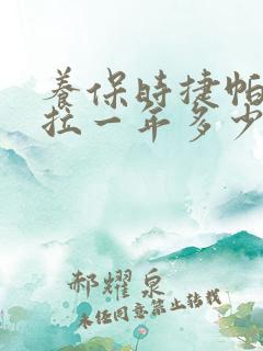 养保时捷帕拉梅拉一年多少钱