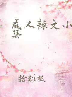 成人辣文小说合集