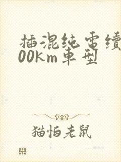 插混纯电续航200km车型