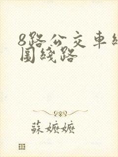 8路公交车线路图线路
