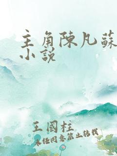 主角陈凡苏若初小说 主角陈凡苏若初小说