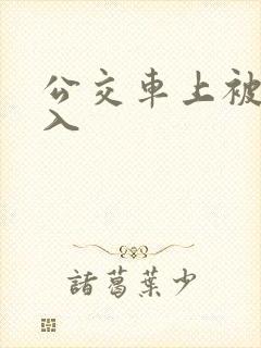 公交车上被强插入