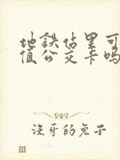 地铁站里可以充值公交卡吗