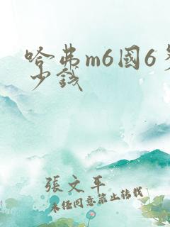 哈弗m6国6多少钱