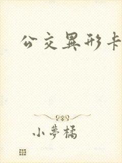 公交异形卡