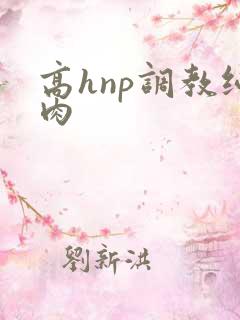 高hnp调教纯肉 高hnp调教纯肉