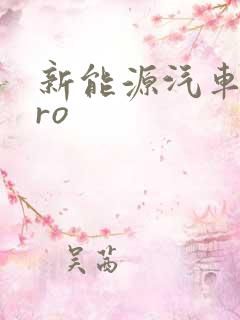 新能源汽车宋pro 新能源汽车宋pro