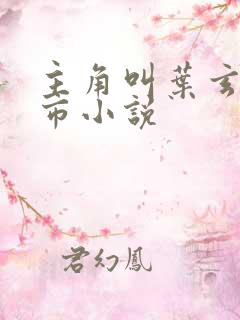 主角叫叶玄的都市小说 主角叫叶玄的都市小说