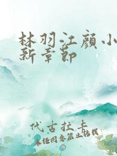 林羽江颜小说最新章节