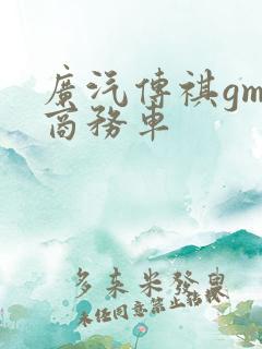 广汽传祺gm8商务车