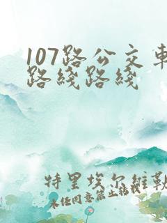107路公交车路线路线