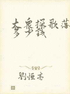 大众探歌落地价多少钱