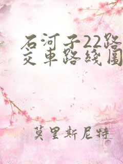 石河子22路公交车路线图