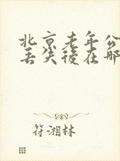 北京老年公交卡丢失后在哪里办理流程