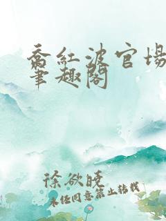 乔红波官场小说笔趣阁