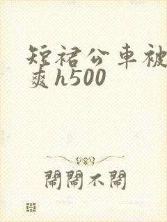 短裙公车被强好爽h500