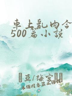 车上乱肉合集乱500篇小说