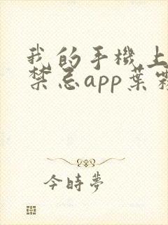 我的手机上全是禁忌app叶霖的小说