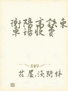 衡阳高铁东站停车场收费