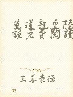 万道龙皇陆鸣小说免费阅读笔趣阁