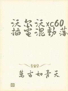 沃尔沃xc60插电混动落地价