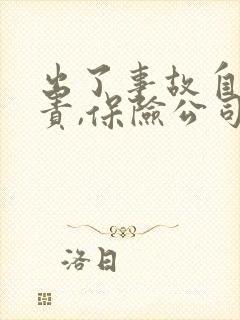 出了事故自己全责,保险公司全赔吗
