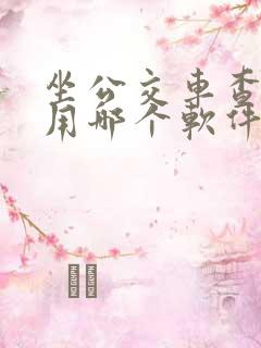 坐公交车查线路用哪个软件