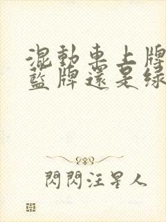 混动车上牌照是蓝牌还是绿牌