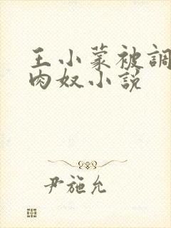 王小蒙被调教成肉奴小说
