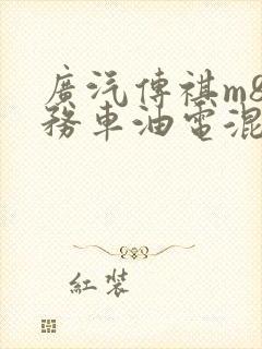 广汽传祺m8商务车油电混合多少钱