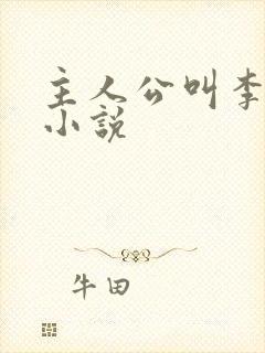 主人公叫李君的小说