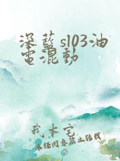 深蓝sl03油电混动 深蓝sl03油电混动
