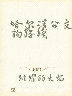 哈尔滨公交车查询路线