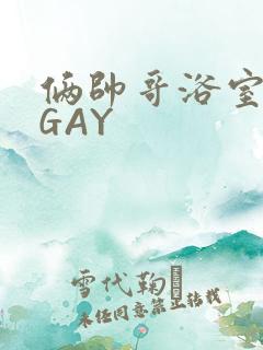 俩帅哥浴室互攻GAY