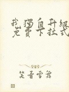 我独自升级漫画免费下拉式土豪漫画