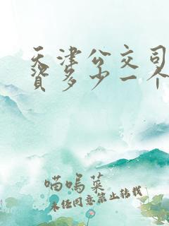 天津公交司机工资多少一个月 天津公交司机工资多少一个月