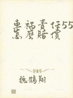 车祸责任55开怎么赔偿