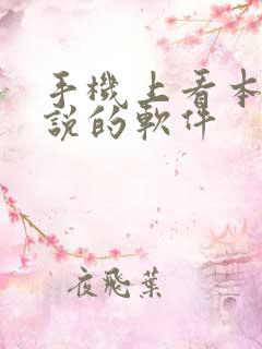 手机上看本地小说的软件