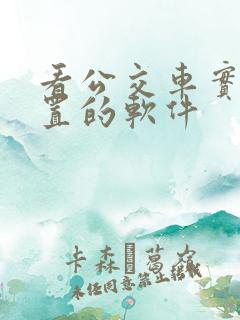 看公交车实时位置的软件