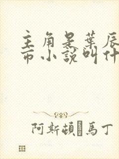 主角是叶辰的都市小说叫什么